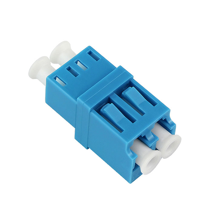 Integrated Type 단일 모드 Double Core LC Fiber Optic Adapter